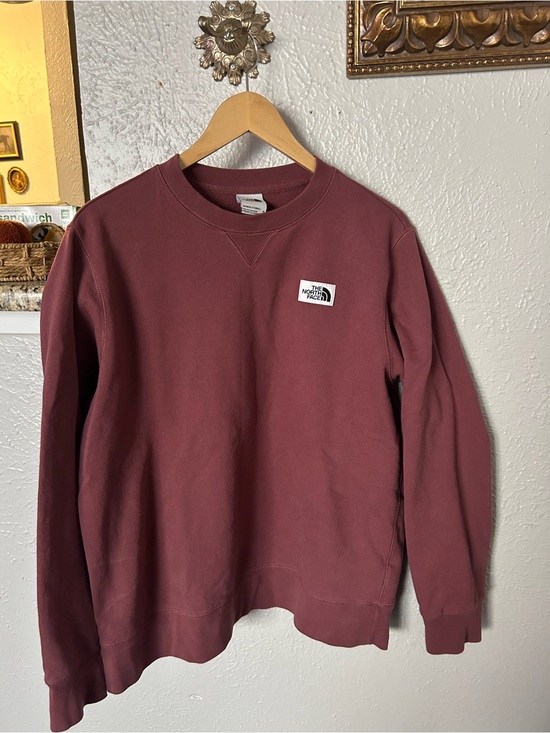 The North Face Sweaters - The North Face Crewneck Sweatshirt - Maroon